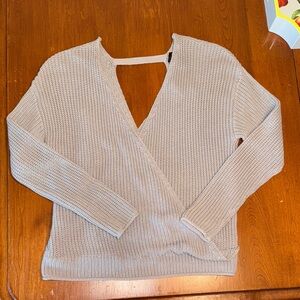 Gray Moon and Madison Sweater